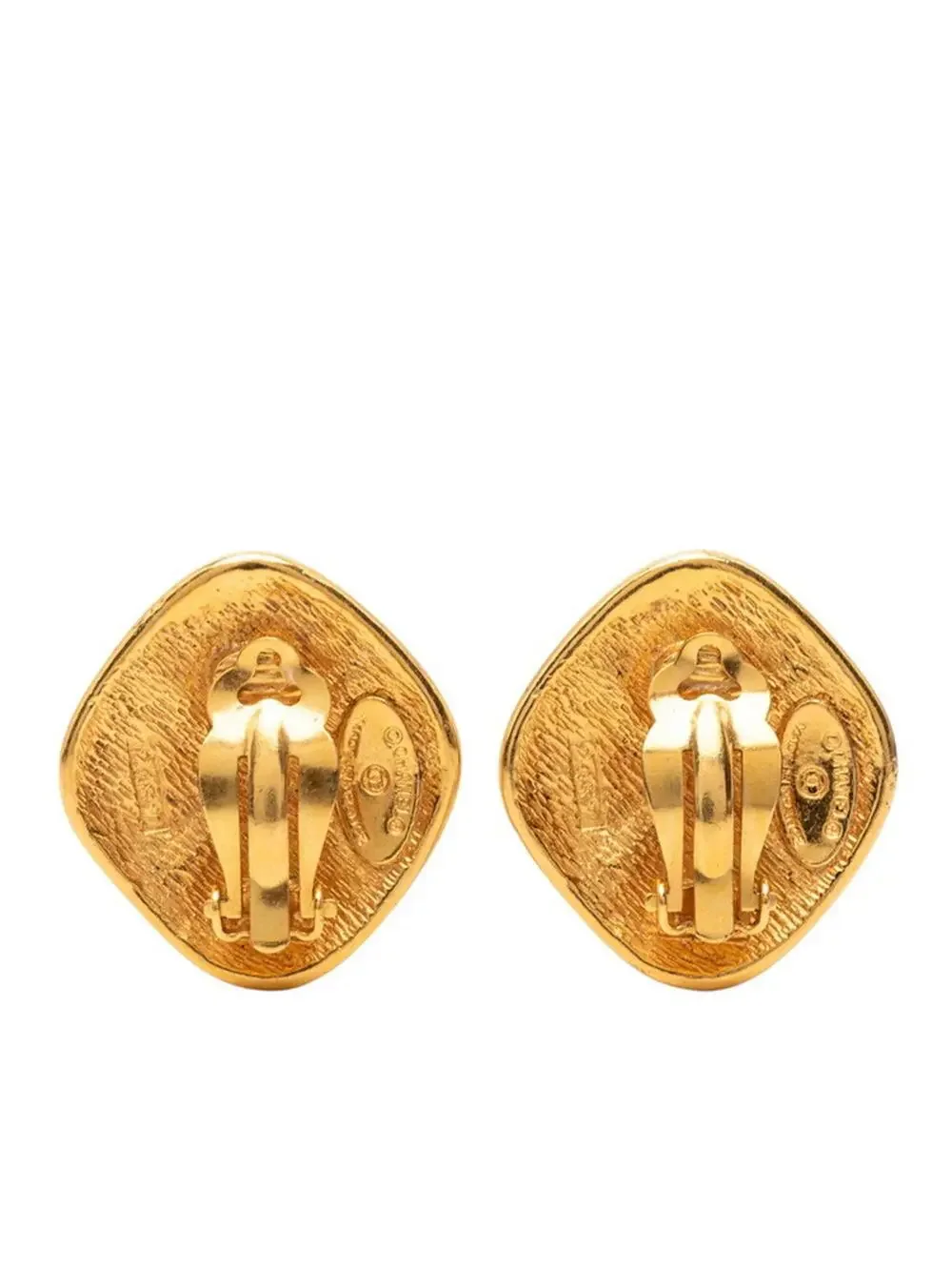 Chanel Clip-On Earrings Gold- #287788C51B